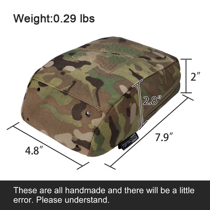 TOPTACPRO Tactical Utility MOLLE Pouch Multi-Purpose EDC Gear Bag for Tactical Plate Carrier 8518