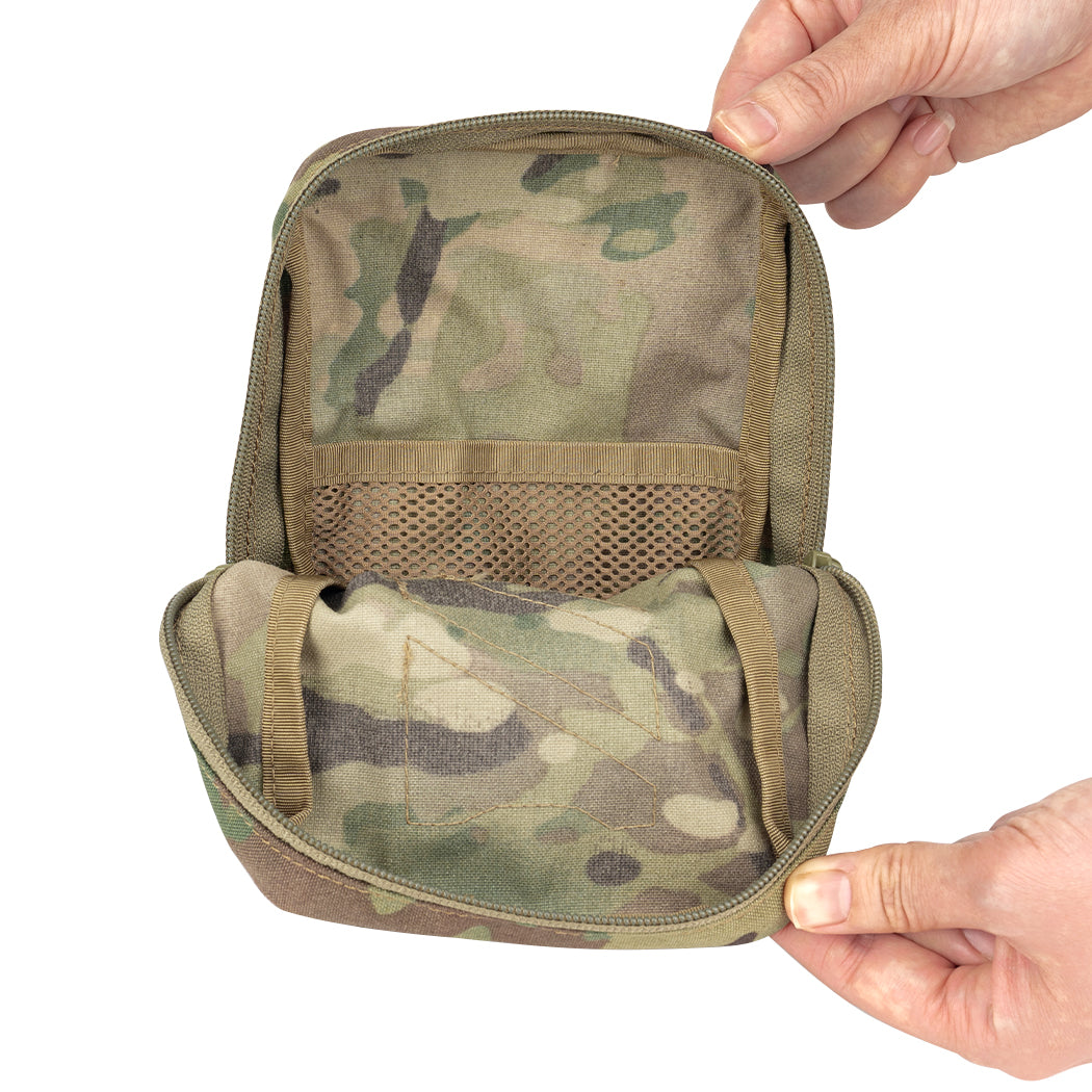 TOPTACPRO Tactical Utility MOLLE Pouch Multi-Purpose EDC Gear Bag for Tactical Plate Carrier 8518