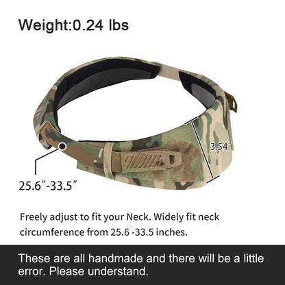 Toptacpro Neck Guard Neck Protector for JPC CPC AVS Tactical Plate Carrier 8905