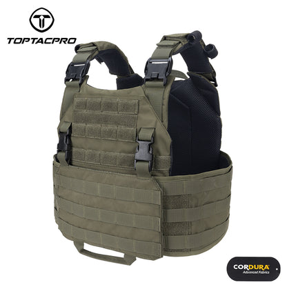 Toptacpro Tactical Plate Carrie Quick Release MOLLE Military Combat Vest 8302