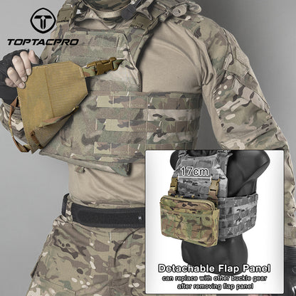 Toptacpro Tactical Plate Carrie Quick Release MOLLE Military Combat Vest 8302