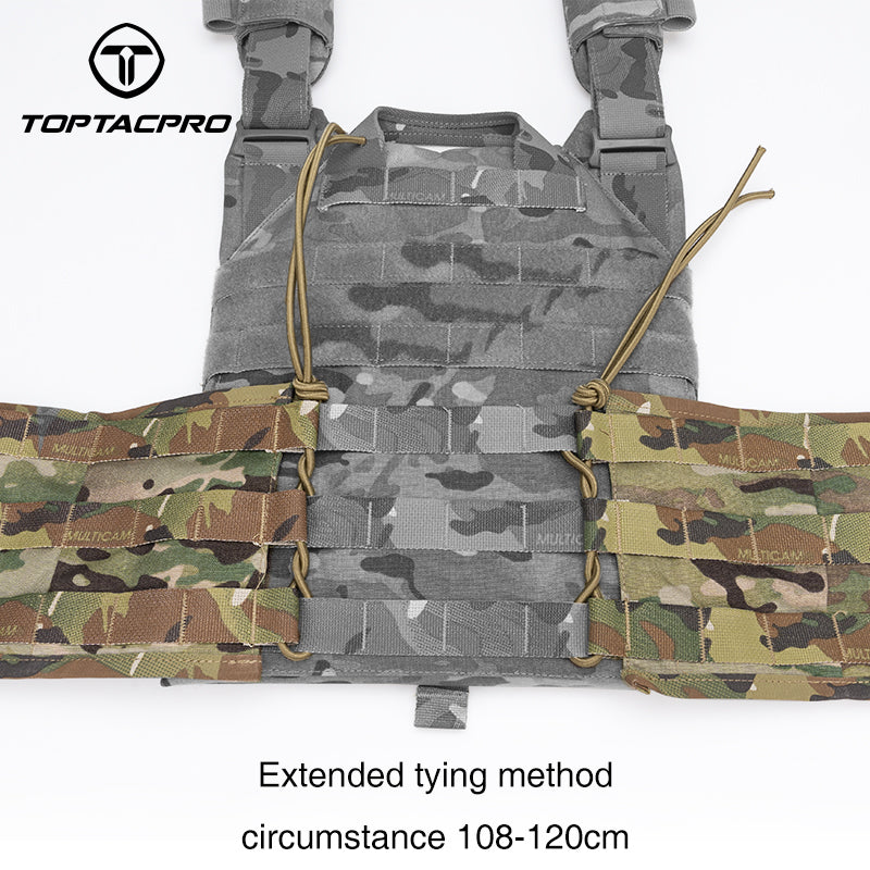 Toptacpro Tactical Plate Carrie Quick Release MOLLE Military Combat Vest 8302