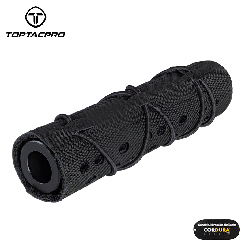 TOPTACPRO 7" Suppressor Cover Laser Cut Silencer Protective Cover 8503