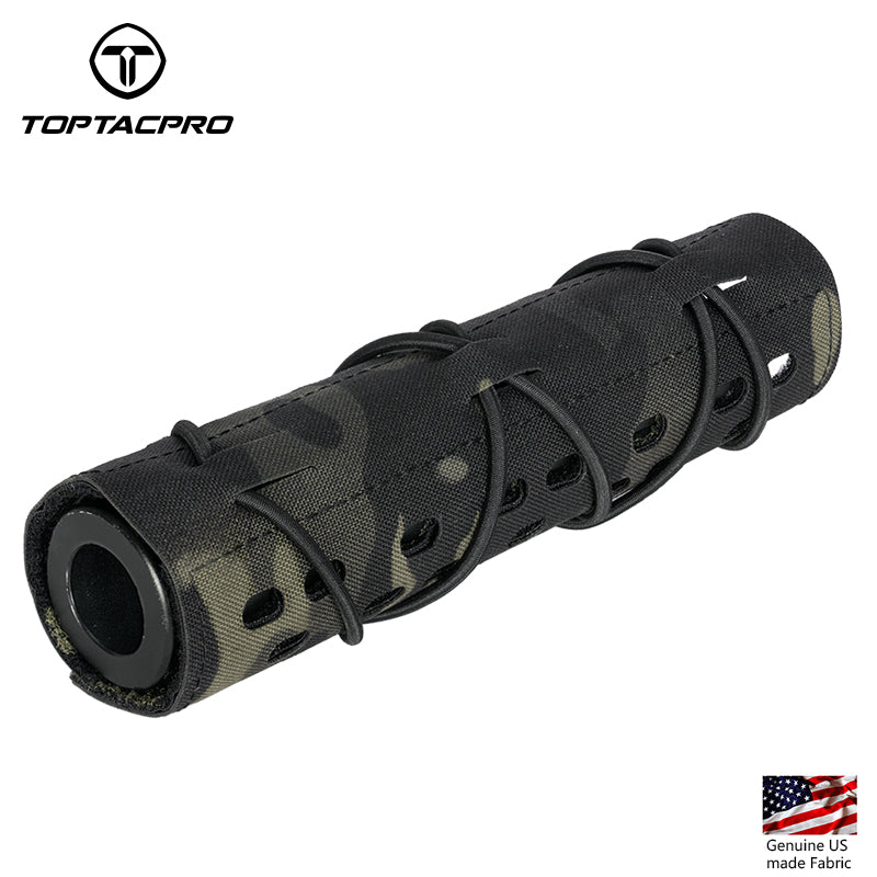 TOPTACPRO 7" Suppressor Cover Laser Cut Silencer Protective Cover 8503
