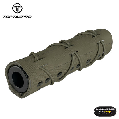 TOPTACPRO 7" Suppressor Cover Laser Cut Silencer Protective Cover 8503