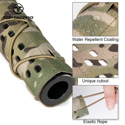 TOPTACPRO 7" Suppressor Cover Laser Cut Silencer Protective Cover 8503