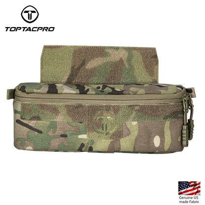 TOPTACPRO Tactical Drop Pouch AVS JPC CPC Pouch Waist Bag for Outdoor Combat 8506