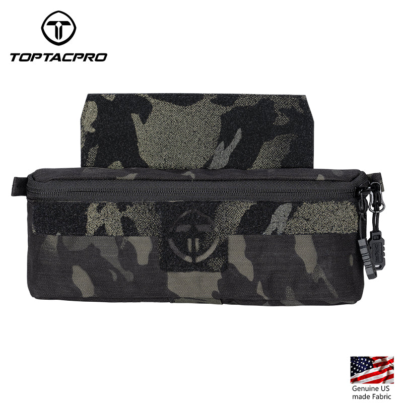 TOPTACPRO Tactical Drop Pouch AVS JPC CPC Pouch Waist Bag for Outdoor Combat 8506