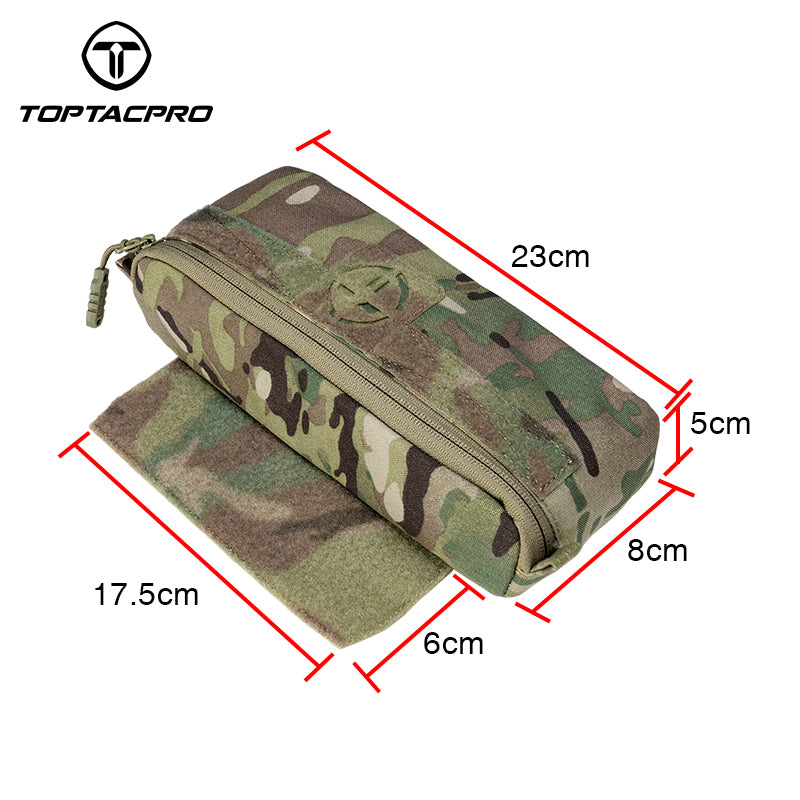 TOPTACPRO Tactical Drop Pouch AVS JPC CPC Pouch Waist Bag for Outdoor Combat 8506