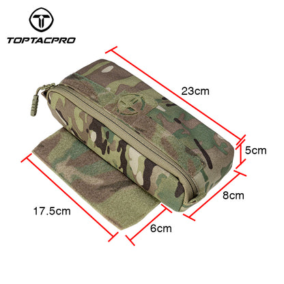 TOPTACPRO Tactical Drop Pouch AVS JPC CPC Pouch Waist Bag for Outdoor Combat 8506