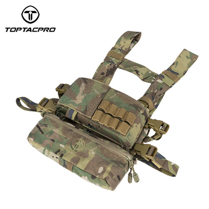 TOPTACPRO Tactical Drop Pouch AVS JPC CPC Pouch Waist Bag for Outdoor Combat 8506