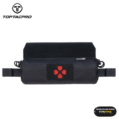 TOPTACPRO Tactical Medical Pouch Quick-Release Horizontal Emergency First Aid Kit Bag 8507