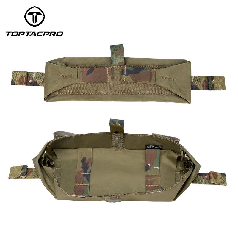 TOPTACPRO Tactical Medical Pouch Quick-Release Horizontal Emergency First Aid Kit Bag 8507