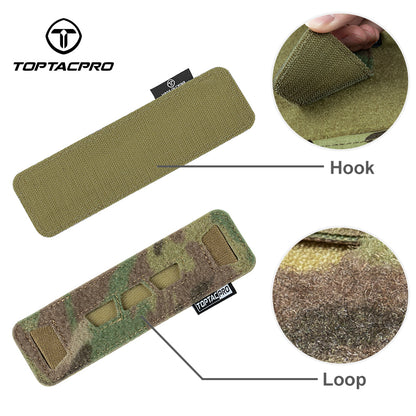 Toptacpro Tactical Glow Stick Pouch Hook and Loop Carrier For Light Sticks 8509