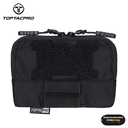 Toptacpro Tactical Admin Pouch Molle Utility Organizer Pocket with YKK Zipper for Vest Belt 8510