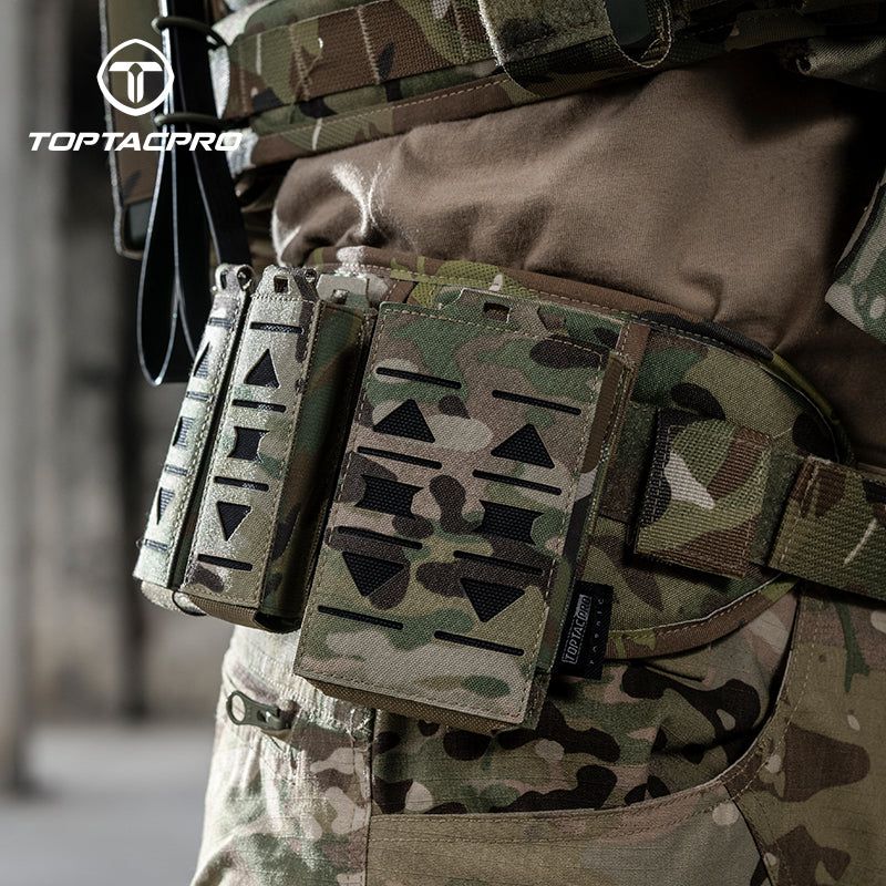 Toptacpro 5.56mm Single Magazine Pouch Laser Cut for M4 AR 5.56 Magazines 8514