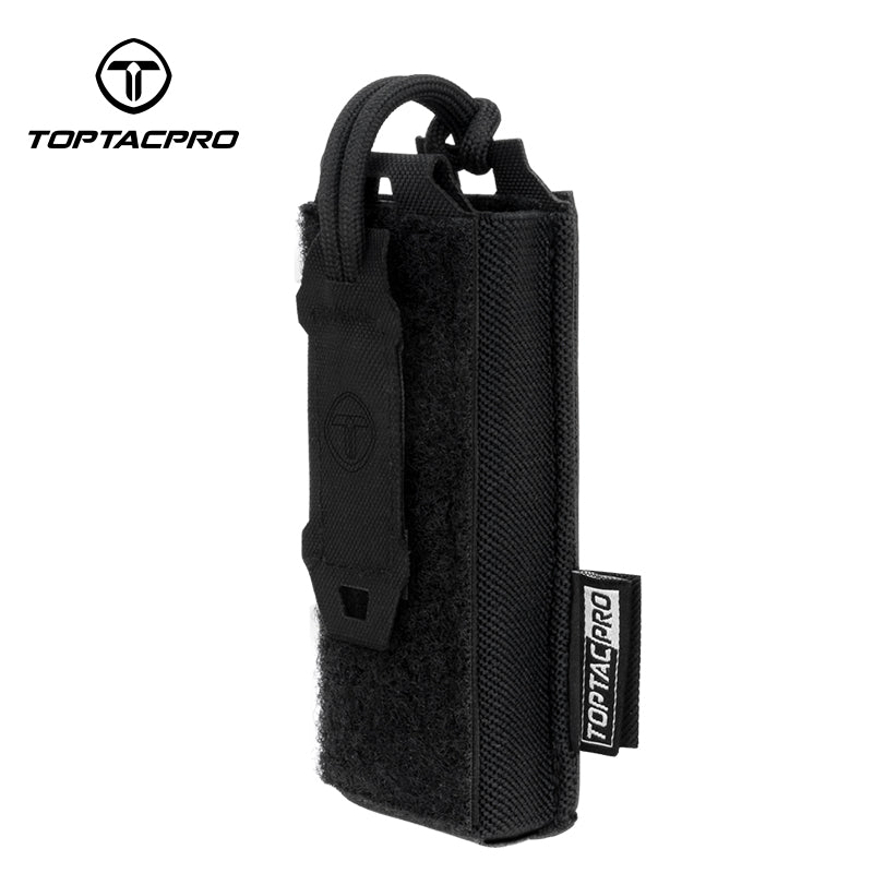 TOPTACPRO Tactical Single Magazine Pouch M1911 92F 9mm .40S&M Laser Cut MOLLE 8516
