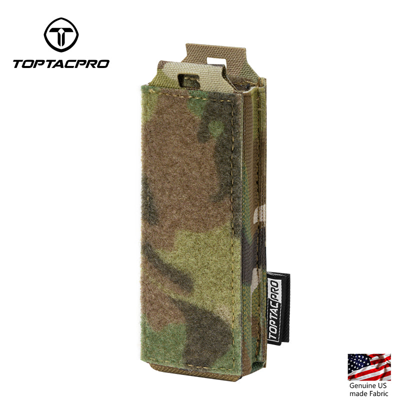 TOPTACPRO Tactical Single Magazine Pouch M1911 92F 9mm .40S&M Laser Cut MOLLE 8516