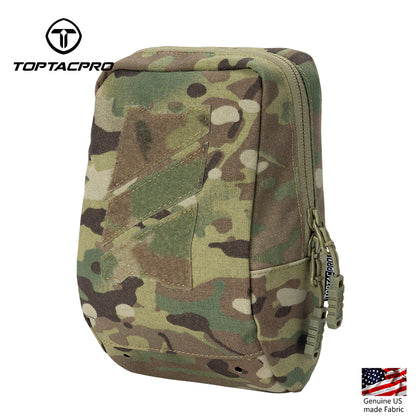 TOPTACPRO Tactical Utility MOLLE Pouch Multi-Purpose EDC Gear Bag for Tactical Plate Carrier 8518
