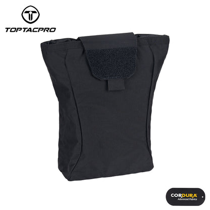 TOPTACPRO Foldable Utility MOLLE Dump Pouch Drawstring Mag Storage Pouch 8520