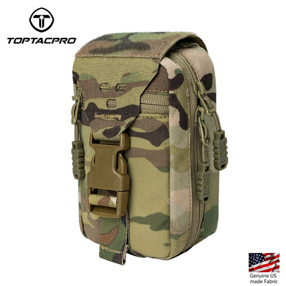TOPTACPRO Tactical Rip Away IFAK Medical Pouch MOLLE First Aid Utility Bag 8521