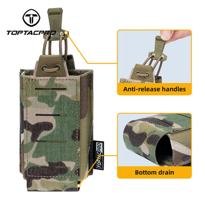 TOPTACPRO 556 Magazine Pouch Mag Holder with MOLLE 8527