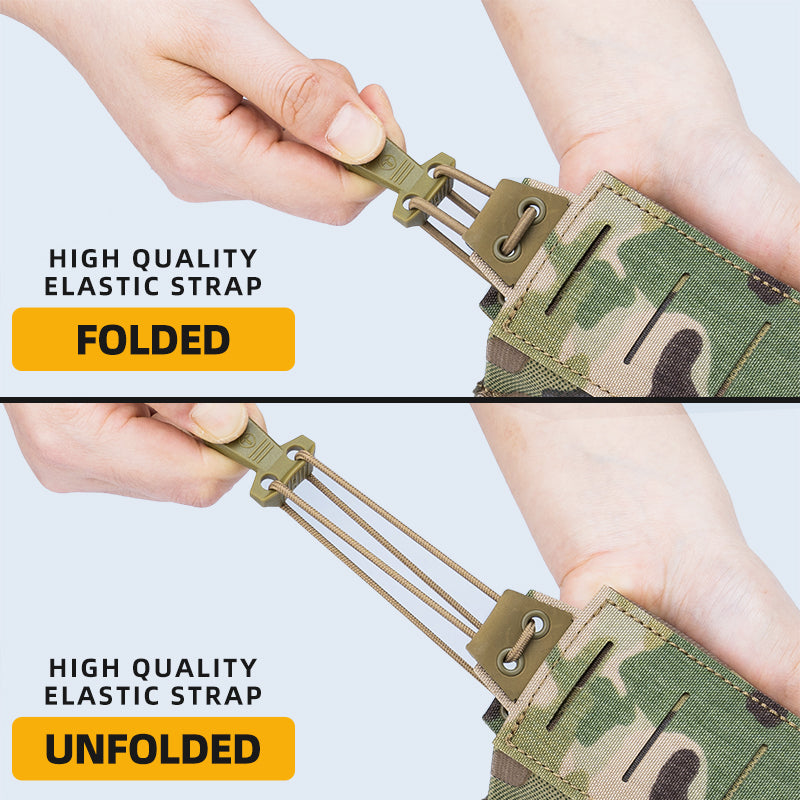 TOPTACPRO 556 Magazine Pouch Mag Holder with MOLLE 8527