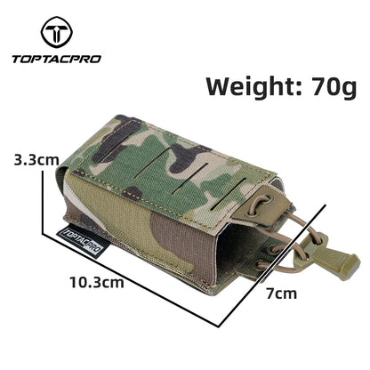 TOPTACPRO 556 Magazine Pouch Mag Holder with MOLLE 8527