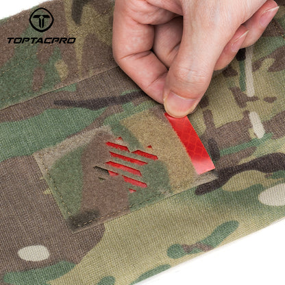 TOPTACPRO Tactical Roll Up Medical Pouch Quick Pull First Aid Kit Pouch for Vest 8531