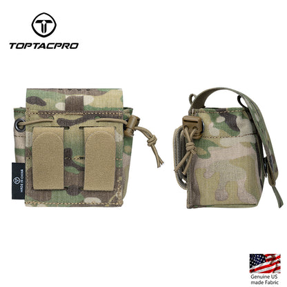 TOPTACPRO Multifunctional Grenade Pouch Hook & Loop Modular Utility Carry Pouch 8535