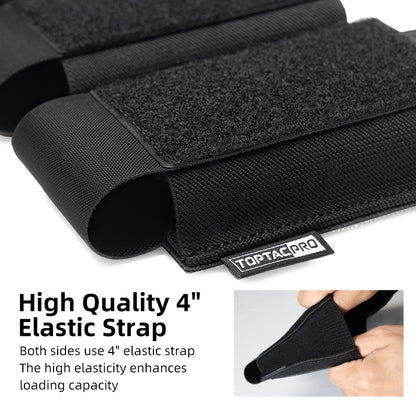TOPTACPRO Tactical Quad 556 Magaazine Pouch Elastic Retention Insert Pouch 8541