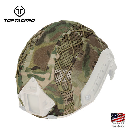 Toptacpro Tactical Helmet Cover Camouflage Helmet Skin for Fast Helmet S/M Size 8801