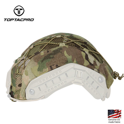 Toptacpro Tactical Helmet Cover Camouflage Helmet Skin for Fast Helmet S/M Size 8801