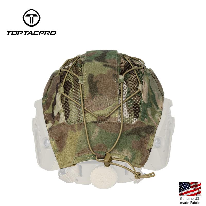 Toptacpro Tactical Helmet Cover Camouflage Helmet Skin for Fast Helmet S/M Size 8801
