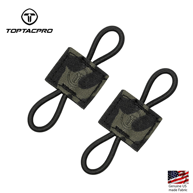 TOPTACPRO Binding Retainer MOLLE Webbing Elastic Binding Ribbon Tool Small Accessories (2PCS) 8901