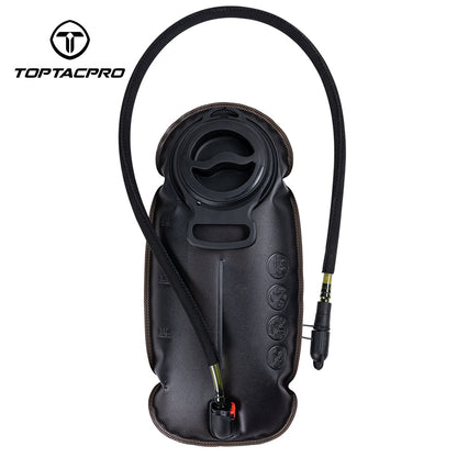 TOPTACPRO 2L Tactical Water Bladder Food Grade TPU Hydration Bladder for Backpack 8908