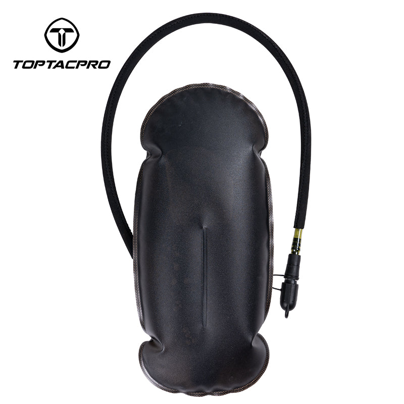 TOPTACPRO 2L Tactical Water Bladder Food Grade TPU Hydration Bladder for Backpack 8908