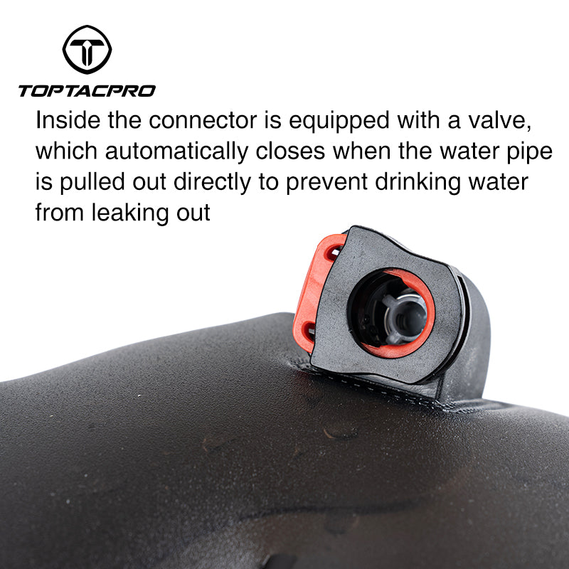 TOPTACPRO 2L Tactical Water Bladder Food Grade TPU Hydration Bladder for Backpack 8908